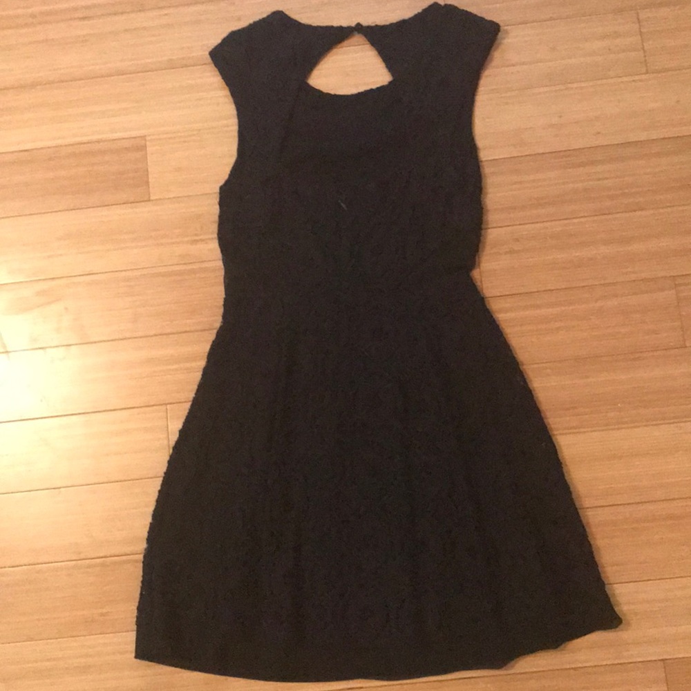 Kimchi Blue black skater style dress - Picture 2 of 4